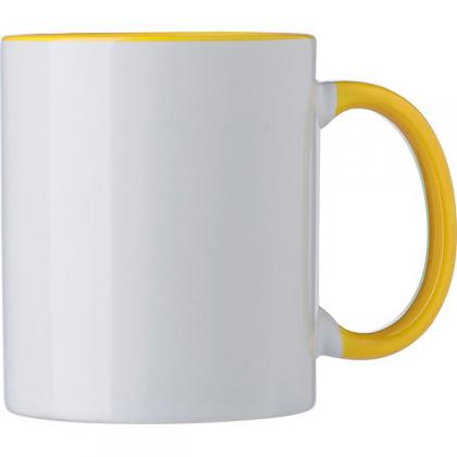 300ml Ceramic mug (Yellow)