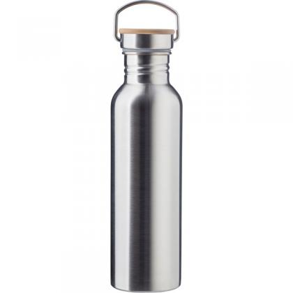 700ml Steel drinking bottle (Silver)