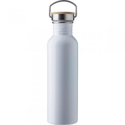 700ml Steel drinking bottle (White)
