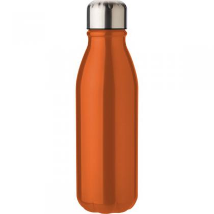 Aluminium bottle (500 ml) (Orange)