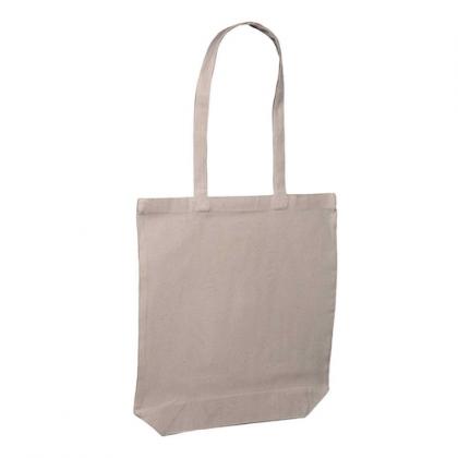 Natural 8oz Canvas Shopper Bag - with Full Gussett