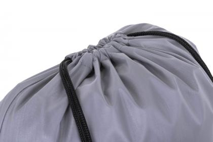 Grey  210D Polyester  Drawstring