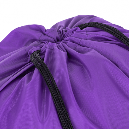 Purple  210D Polyester  Drawstring