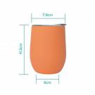 Double Wall Egg Shaped Coffee Cup