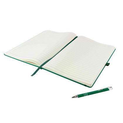 Dunn A4 Notebook and Pen Set in Green