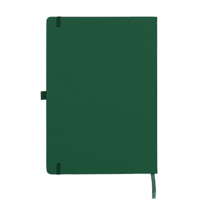 Dunn A4 PU Soft Feel Lined Notebook in Green