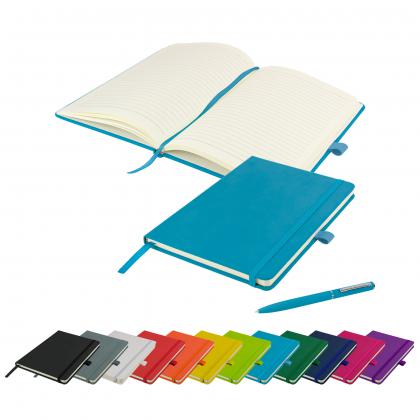 Notes London - Wilson A5 FSC® Notebook in Pastel Celeste