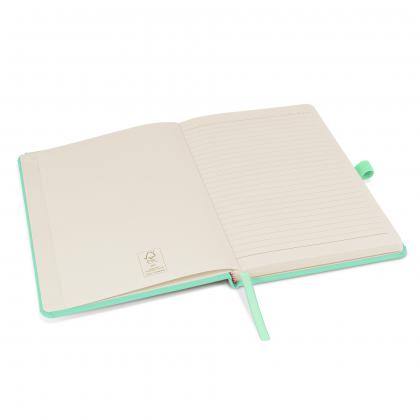Notes London - Wilson A5 FSC® Notebook in Pastel Aqua Marine