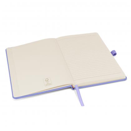 Notes London - Wilson A5 FSC® Notebook in Pastel Purple