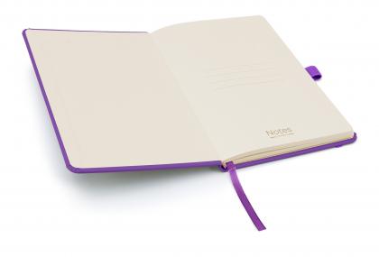 Notes London - Wilson A5 FSC® Notebook in Purple