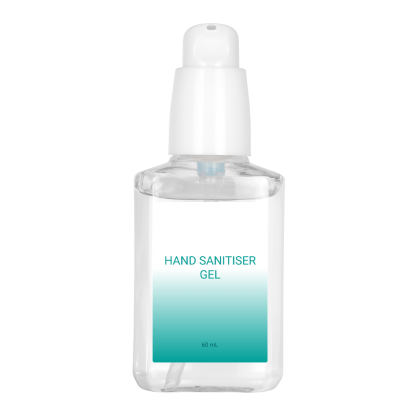 Classic 60ml Hand Sanitiser Gel (Generic Label)