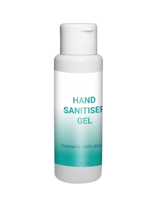 Hand Sanitiser 60ml Gel (Generic Biofree Label)