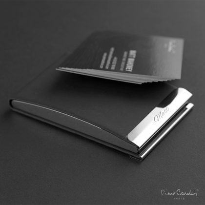 Pierre Cardin® Exclusive Business Card Holder (Laser Engraving)