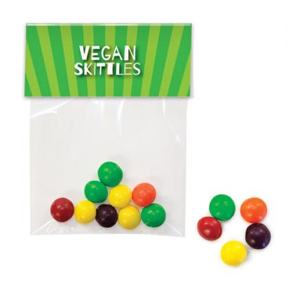 Vegan Skittles Sweets Header Card