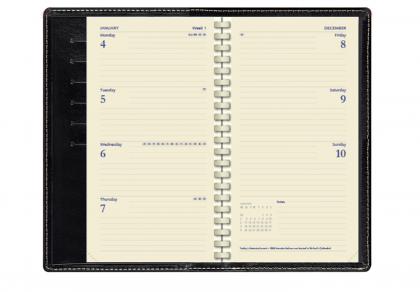 Combbound Pocket Diary Bookblock E1315004