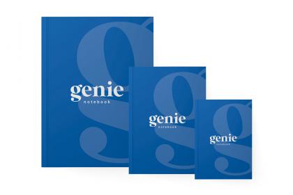 genie Notebook - A4 - Perfect Bound with Squared Corners E138201