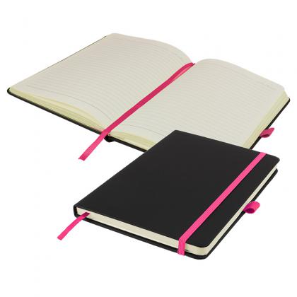 DeNiro A5 Notebook and Pen Set in Pink