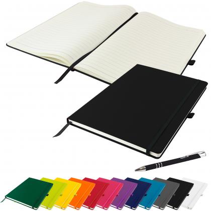 Dunn A4 Notebook and Pen Set in Black