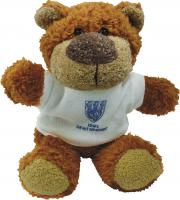 BUSTER BEAR WITH WHITE T SHIRT 8 inch  E1313106