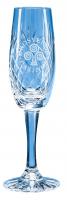 165ml Glencoe Lead Crystal Panel Champagne Flute E133703