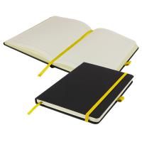 DeNiro A5 Notebook and Pen Set in Yellow