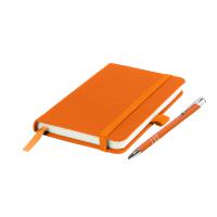 Moriarty A6 Notebook and Pen Set in Orange