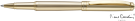 Lustrous Rollerball in Gold with PB17 Box