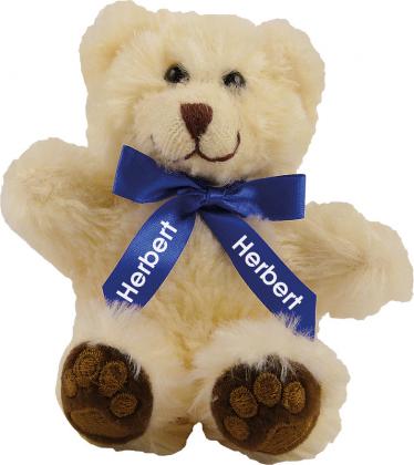 CHESTER BEAR WITH BOW 5 inch  E1313103