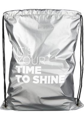 Be Inspired shiny drawstring backpack 5L