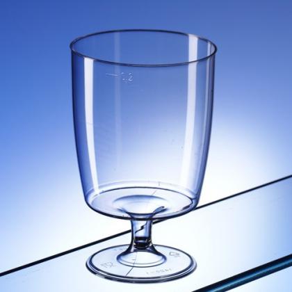 Affordable Plastic Wine Glass 175ml