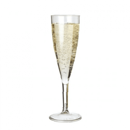 Low Cost Shatterproof Champagne Glass