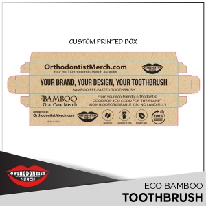 1. Bamboo Branded Toothbrush - Eco Packaging