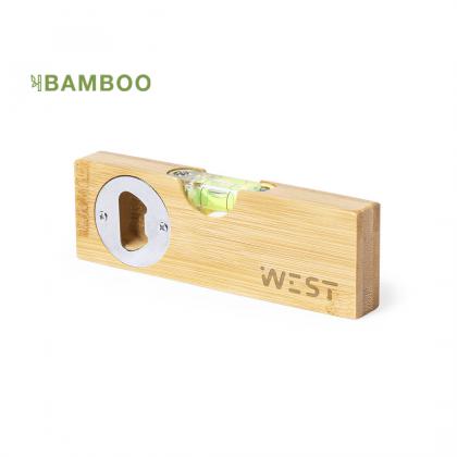 Bamboo Small Spirit Level with Bottle Opener