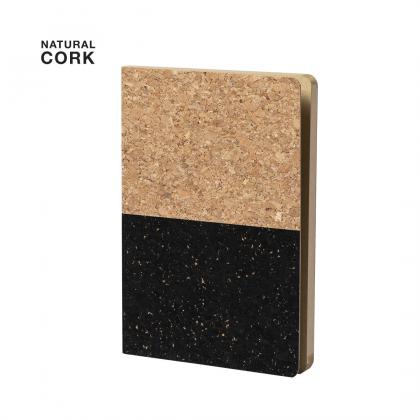 Colour Block A5 Cork Notebook