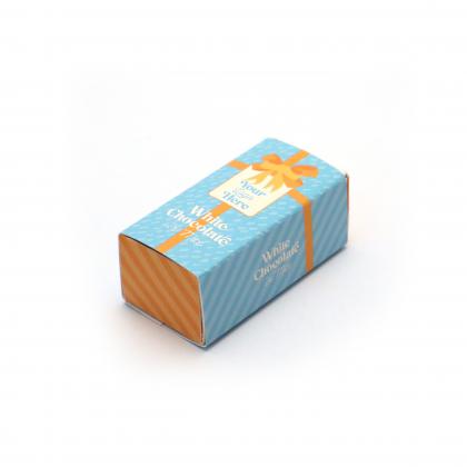 Winter Collection - Eco Mini Match Box - White Chocolate Mice - x2 - 32% cocoa