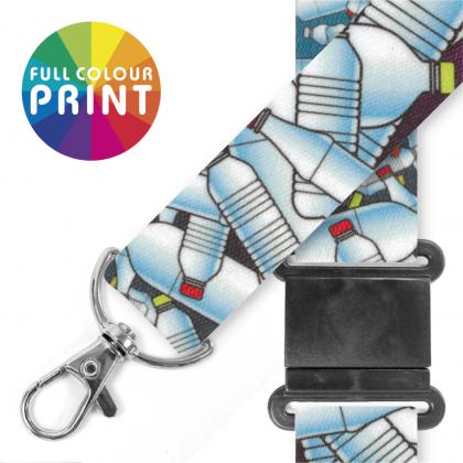 25mm Recycled PET Dye Sublimation Lanyards