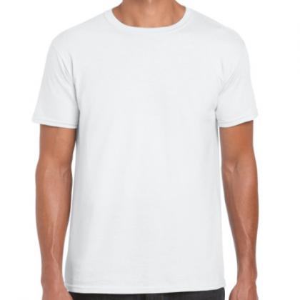Casual Classic Ringspun Classic T-Shirt 150 - 100% Cotton T-shirt / WHITE – Screen Printed - UK
