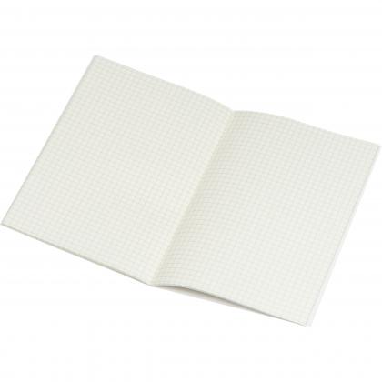 A5 notebook with plaid sheets