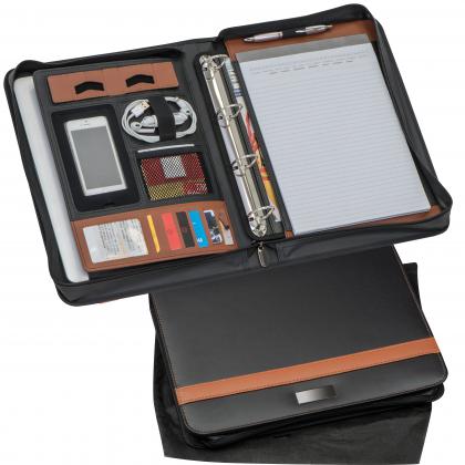 DIN A4 conference folder with ring binder
