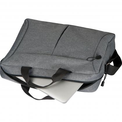 Grey laptop bag