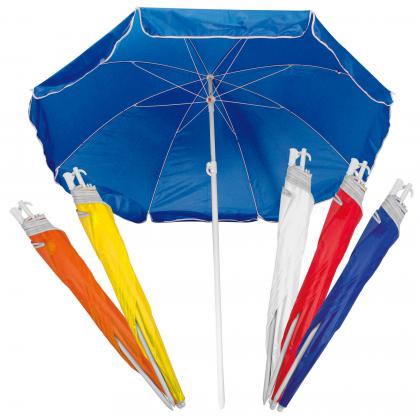 Parasol in a transparent bag