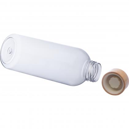 RPET bottle with bamboo lid