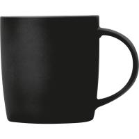 Rubberized ceramic mug