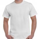 Gildan Heavy Cotton T-Shirt - 100% Cotton T-shirt / WHITE – Screen Printed - UK