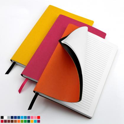 A5 Flexi Notebook in a choice 20 colours of vegan Belluno