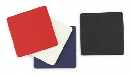 Porto Recycled Square Coaster in 4 colours.