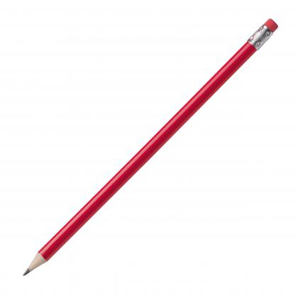 Pencil with rubber