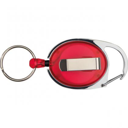 Keyring with carabiner and clip Employee