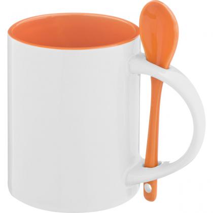 Mug with spoon