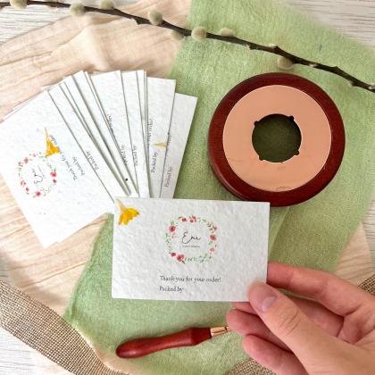 Plantable Seed Paper Business Cards